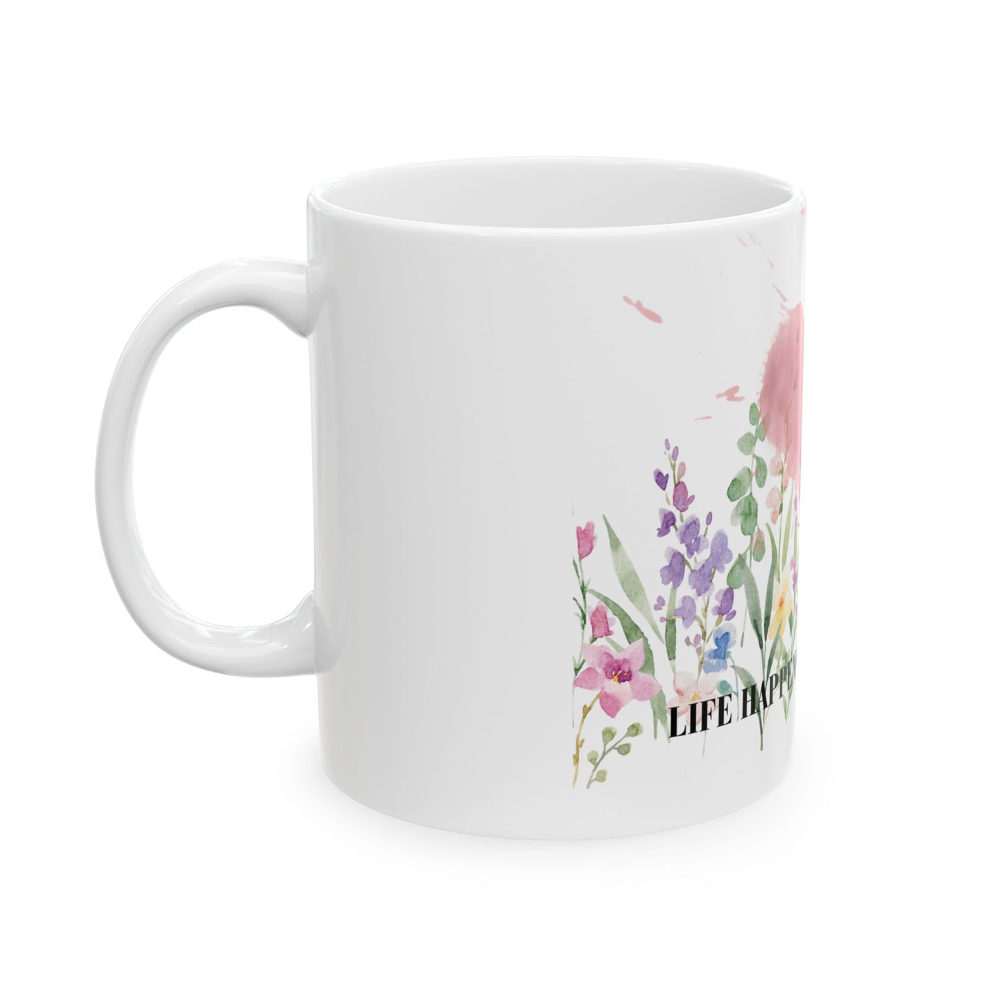 Coffee Mug - Cheerful Reminder for Coffee Lovers to Start the Day with Positivity